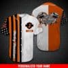 Harley-Davidson Motocross Flag Hawaiian Shirt, Harley Racing Moto Button Shirt, Harley Davidson Motorcycles New Full All Over Print Hawaiian Shirt-Ls37