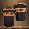 Harley-Davidson Motocross Flag Hawaiian Shirt, Harley Racing Moto Button Shirt, Harley Davidson Motorcycles New Full All Over Print Hawaiian Shirt- Ky19