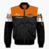 Harley Davidson Clothing, Harley Davidson Shirt, Harley Davidson Logo Motorcycles New Full All Over Print Bomber Jacket-Nc33