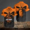 Harley-Davidson Motocross Flag Hawaiian Shirt, Harley Racing Moto Button Shirt, Harley Davidson Motorcycles New Skull Full All Over Print Hawaiian Shirt-Pc16