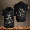 Harley-Davidson Motocross Flag Hawaiian Shirt, Harley Racing Moto Button Shirt, Harley Davidson Motorcycles New Full All Over Print Hawaiian Shirt-Lw76