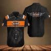 Harley-Davidson Motocross Flag Hawaiian Shirt, Harley Racing Moto Button Shirt, Harley Davidson Motorcycles New Full All Over Print Hawaiian Shirt-Yn18