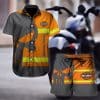 Harley-Davidson Motocross Flag Hawaiian Shirt, Harley Racing Moto Button Shirt, Harley Davidson Motorcycles New Skull Full All Over Print Hawaiian Shirt-Pw96