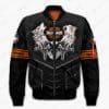 Harley Davidson Clothing, Harley Davidson Shirt, Harley Davidson Logo Motorcycles New Eagle Full All Over Print Bomber Jacket-Wk93