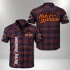 Harley-Davidson Motocross Flag Hawaiian Shirt, Harley Racing Moto Button Shirt, Harley Davidson Motorcycles New Full All Over Print Hawaiian Shirt-Tq43