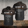 Harley-Davidson Motocross Flag Hawaiian Shirt, Harley Racing Moto Button Shirt, Harley Davidson Motorcycles New Skull Full All Over Print Hawaiian Shirt-Mi16