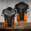 Harley-Davidson Motocross Flag Hawaiian Shirt, Harley Racing Moto Button Shirt, Harley Davidson Motorcycles New Skull Full All Over Print Hawaiian Shirt-Kw73