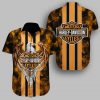 Harley-Davidson Motocross Flag Hawaiian Shirt, Harley Racing Moto Button Shirt, Harley Davidson Motorcycles New Full All Over Print Hawaiian Shirt-Jw72
