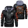 Harley Davidson Clothing, Harley Davidson Shirt, Harley Davidson Motorcycle Skull Leather Jacket-Gift For Bike,Gift For Dad,Gift For Grandpa,Unisex Poly Leather Jacket-LR76