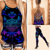 HD Criss Cross Open Back Camisole Leggings Tank Top LW74