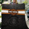 Harley Davidson Fleece Blanket AF96