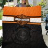 Harley Davidson Fleece Blanket AD97